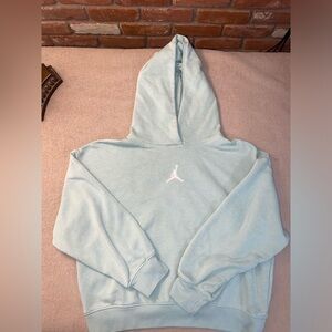 Jordan Mint Green Hoodie with Logo